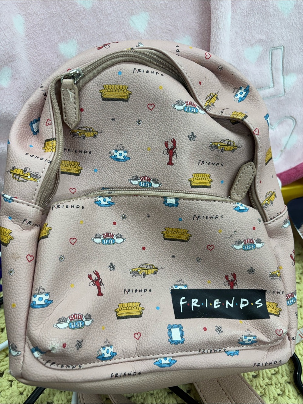 Danielle Nicole “friends” print backpack